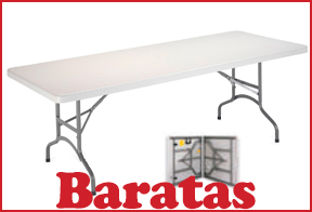 mesas plegables baratas